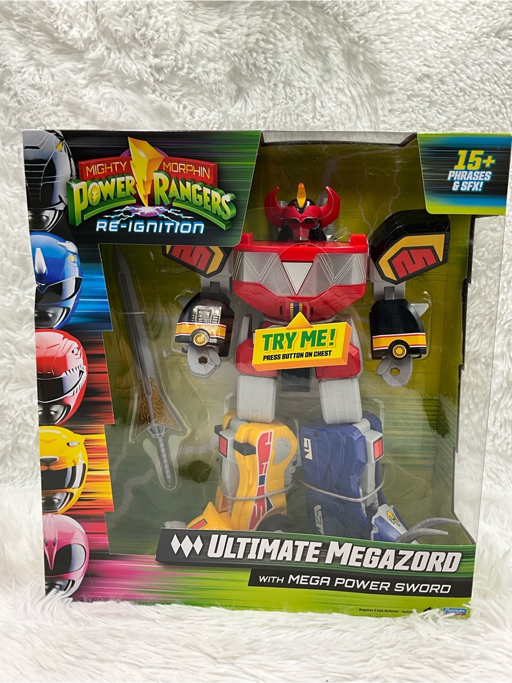 Mighty Morphin Power Ranger Re-Ignition Ultimate Megazord Mega Power Sword NEW